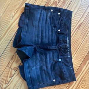Black American Eagle Shorts
